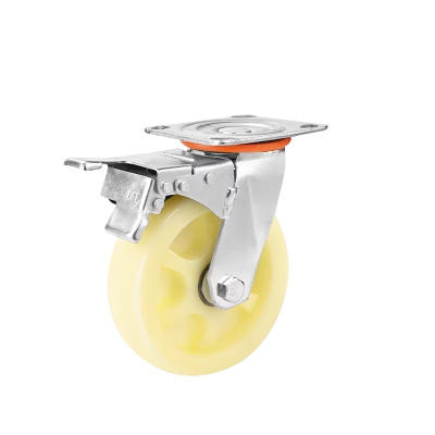 丰奋 尼龙万向轮 6寸带刹车 个