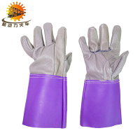 新动力火车 牛皮电焊手套 长35cm 单位:副