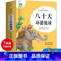 八十天环游地球 256页 [正版]爱德教育青少版经典名著书库 八十天环游地球 全译本初中生青少版课外书七年级下册精讲细