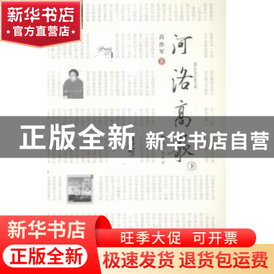 正版 河洛高歌 高治军著 海燕出版社 9787535064660 书籍