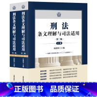 [正版] 2024新 刑法条文理解与司法适用 第二版第2版 上下册 刘静坤 根据刑法修正案十二全新修订 新旧条文对照