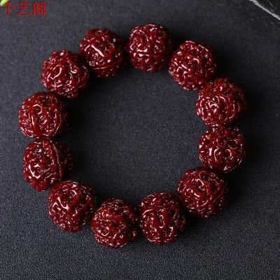 尼泊尔五瓣机刷包浆大金刚菩提子手串佛珠包浆玉化爆肉56瓣老金刚送女朋友老婆情人节七夕生日礼物