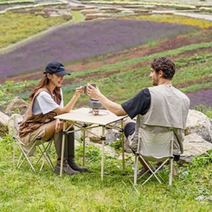 Hodtown 何大屋休闲折叠桌椅三件套HDW1512M