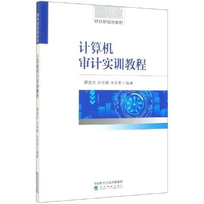 正版新书]计算机审计实训教程(财政部规划教材)缪喜玲//关艳辉//