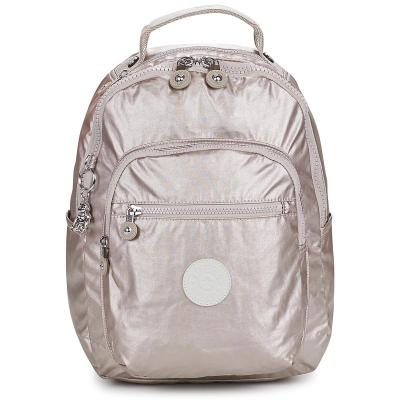 Kipling凯浦林双肩包女轻便实用耐用大容量时尚简约亮面多口袋