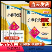 [单元测试]5下 语文+数学+英语人教版+科学 教科版 五年级下 [正版]2024春孟建平五年级下册小学单元测试语文数学