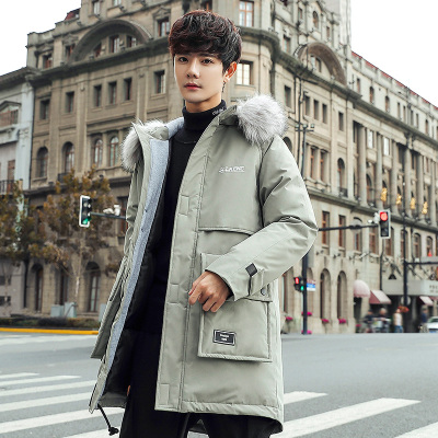 NEWLAKE棉衣男中长款冬季棉袄2020年新款男士羽绒棉服韩版潮流加厚派克服棉衣
