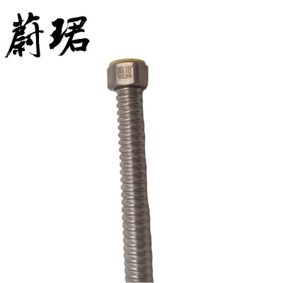 蔚珺304不锈钢波纹金属软管15x2000mm个 不锈钢原色