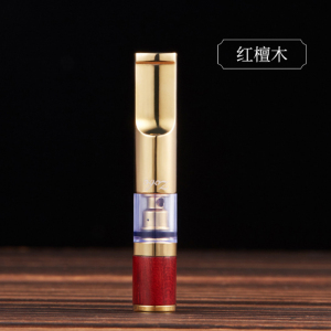 zobo正牌实木烟嘴过滤器男女士烟嘴清肺循环型可清洗健康檀木净烟器
