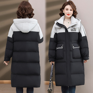 东北抗寒零下40度过膝长款羽绒服女加厚冬季旅游极寒保暖白鸭绒外套女士羽绒服哈尔滨旅游装备零下防寒服东北鹅绒羽绒服正品