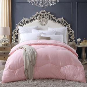 美帮汇家纺保暖被子单/双人床爱情海提花舒适被春秋被子(粉) 爱情海提花舒适被芯（粉） 229*230cm