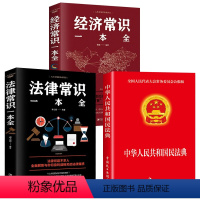 [正版]全套3册中华人民共和国民法典大字版+法律常识一本全经济常识一本全中国基本法律2024民法知识新注释常识书籍全套