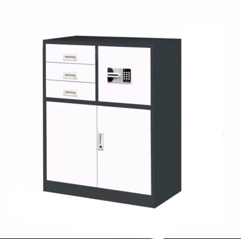 保密柜三圣G-S4 密码解锁,机械锁 3层