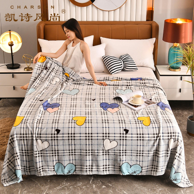 凯诗风尚(CHARSON)毛毯自营法莱绒毯子办公室空调毛毯夏被薄被子单人学生宿舍午睡儿童小毯子