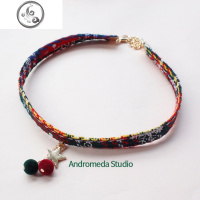 [AS]圣诞节秋冬季流苏可爱少女心项链项圈choker锁骨链新年 JiMi