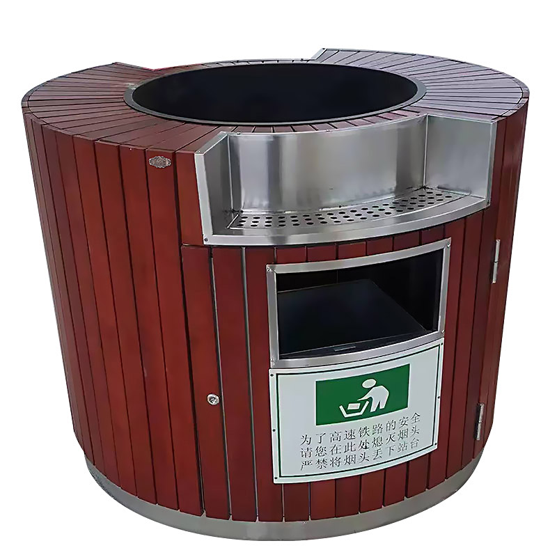 广亿隆 户外果皮箱环卫垃圾桶高铁站花箱120*120*95cm WH-LJT1295E 个