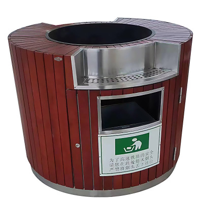 广亿隆 户外果皮箱环卫垃圾桶高铁站花箱120*120*95cm WH-LJT1295E 个