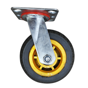 嘉禾宜茂 万向轮 橡胶8寸 个