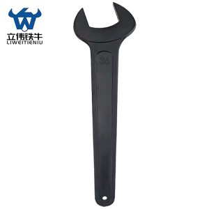 立伟铁牛单头呆扳手36mm/把