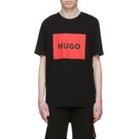 Hugo boss印花图案短袖T恤圆领休闲男式日常穿搭