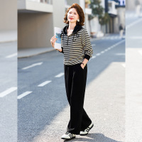 2026年春装新款套装妈妈装40-60岁中老年女士休闲运动服女大码女