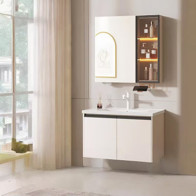 惠达(HUIDA)- J55 智能浴室柜陶瓷一体盆卫生间洗脸盆柜组合