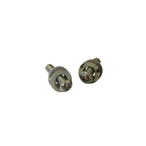 益莘 十字白钢半圆头螺丝组件 M5*12mm 套