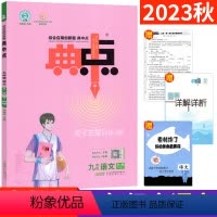 语文人教版[九年级全册] 九年级/初中三年级 [正版]典中点九年级上下册语文数学英语物理化学人教版北师版华师外研教科鲁教