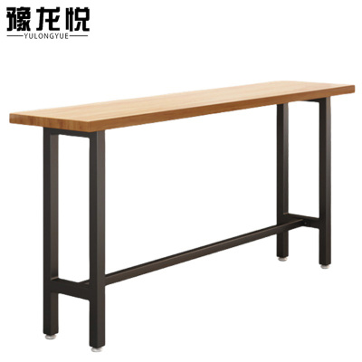 豫龙悦吧台桌长条桌