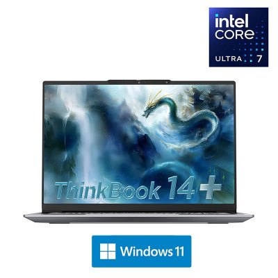 ThinkPad ThinkBook 14+ 02CD 14.5英寸标压便携轻薄笔记本电脑 (英特尔Evo平台认证酷睿Ultra 7 255H 32G内存 1T固态 3K)