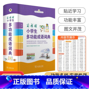 小学生多功能成语词典 小学通用 [正版]版 商务印书馆小学生多功能同义词近义词反义词大全词典小学生多功能成语词典小学生多