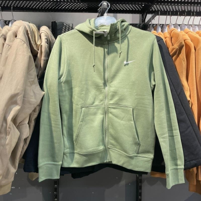 NIKE耐克连帽外套运动休闲加绒保暖针织男装夹克623451-386 D