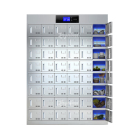 洛诗莲 (RoyceLand) 不锈钢消毒碗柜食堂餐具柜多门储物柜48门消毒碗柜