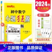 [正版]2024秋初中数学提优版小题狂做八年级上数学苏科版 8年级上册 初二同步初中数学课时练习类训练教辅辅导资料书 恩