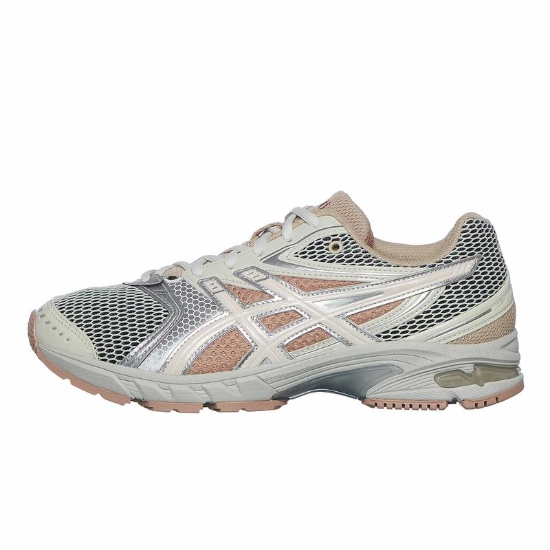 亚瑟士(ASICS)女款跑步鞋轻便缓震透气专业训练鞋湖灰矿贝色运动