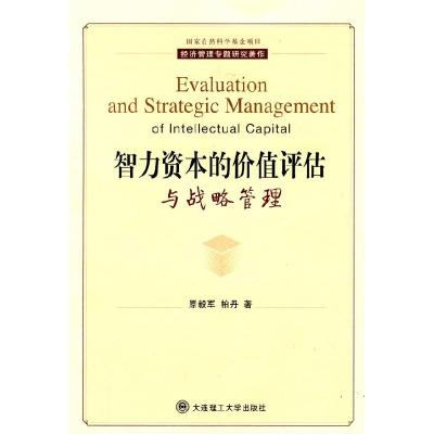 正版新书]智力资本的价值评估与战略管理原毅军 柏丹97875611495