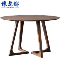 豫龙都 圆桌 实木 张