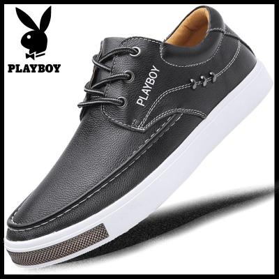 精选特卖厂家直营-花花公子男鞋夏季韩版潮流青年休闲板鞋英伦商务帅气百搭皮鞋子