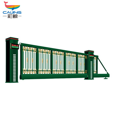 彩鲸(CAIJING)CJ-XFM8900智能电动悬浮门平移门工厂单位电动大门