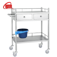 DXBG不锈钢推车护理小推车移动置物架器械车工具车