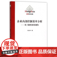 企业内部控制效率分析--基于制度演化视角/经管学术文库