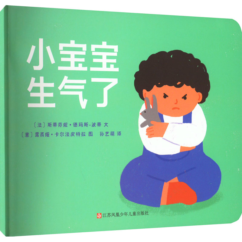 小宝宝生气了 (法)斯蒂芬妮·德玛斯-波蒂 著 张艺萌 译 (意)露西娅