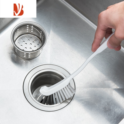 三维工匠厨房水槽口清洁刷洗杯子器家用弯头洗碗水池排水口清洗刷缝隙刷