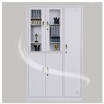 心业办公文件柜铁皮柜附带更衣柜XY-WJG1G档案柜 此产品单件不出售批量请联系客服