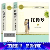 [完整版无删减]红楼梦 上下2册 [正版]完整无删减2464页四大名著全套原著青少年高中初中生版三国演义西游记水浒传红楼