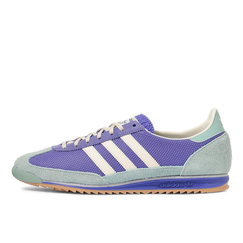 Adidas正品SL 72 OG 阿迪达斯春季新款时尚紫色运动休闲鞋