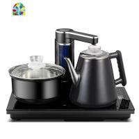 全自动上水电热烧水壶抽水茶台电磁炉泡茶功夫茶具烧水壶套装 FENGHOU 37*23金色接桶装水