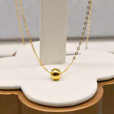 金匠世家硬金转运珠吊坠其他克重