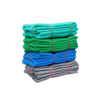 QWNQY圆丝防尘网工地绿网覆盖建筑安全网2400目16m*100m一卷