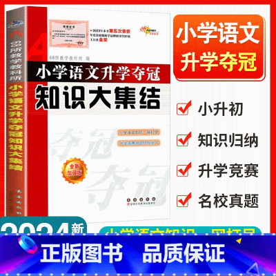语文 小学通用 [正版]小学语文升学夺冠知识大集结全套人教版小升初名校冲刺总复习六年级下册必刷题68所名校专项训练小学毕